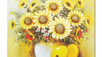 ✨ 행운 가득! 집들이 해바라기 일러스트 후기🌻 (할인정보有)